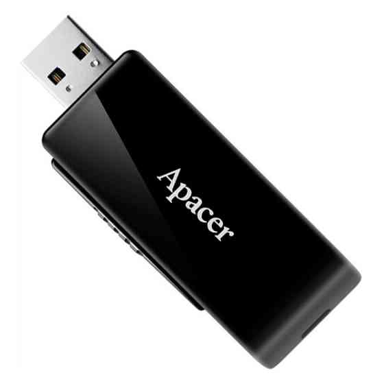 T&G Флеш пам'ять APACER AH350 32GB Black (AP32GAH350B-1) Харків