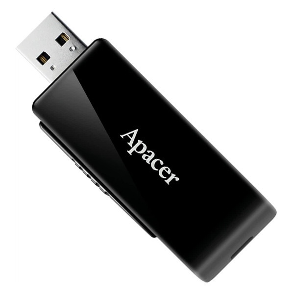 T&G Флеш пам'ять APACER AH350 32GB Black (AP32GAH350B-1) Харків - зображення 1