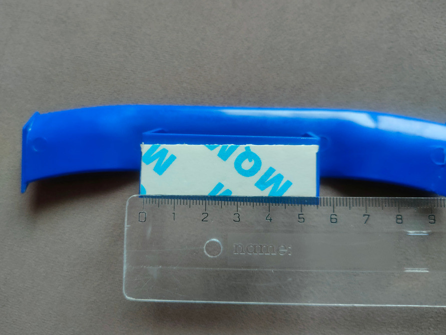 Мини Спойлер на авто Синий усиленный скотч Київ - зображення 4