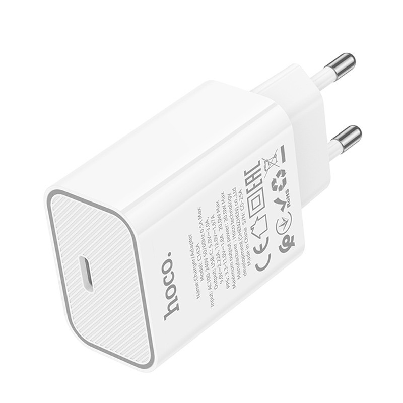 СЗУ Hoco C143A Benefit PD20W (1USB-C) Херсон - зображення 5