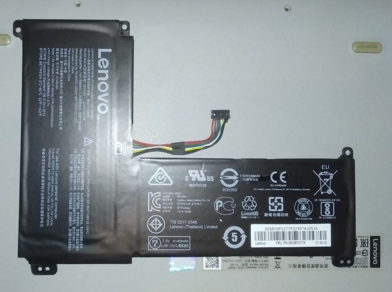 Батарея для ноутбука Lenovo 5B10P23779 Київ - зображення 2
