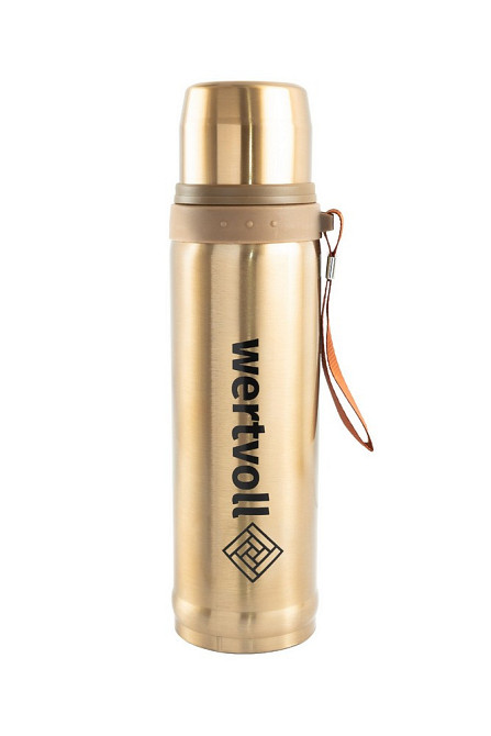 Термос WERTVOLL "ENJOY" 750 мл SS золото RX-7000GD Харьков - изображение 1