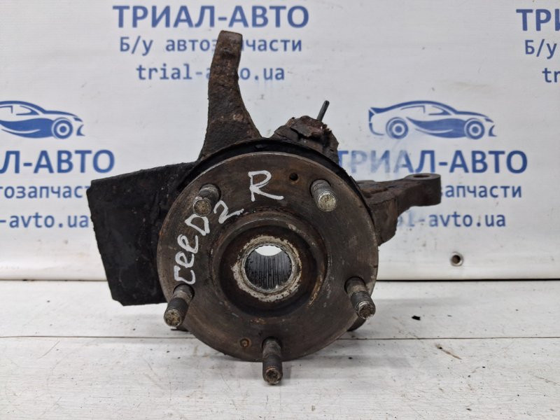 Кулак поворотный правый со ступицей Kia Ceed JD 1.6 DIESEL D4FB 2012 (б/у) Киев - изображение 5