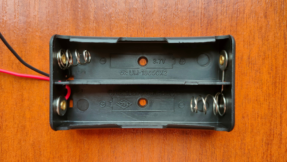 Холдер корпус для двух аккумуляторов 18650 Київ - зображення 4