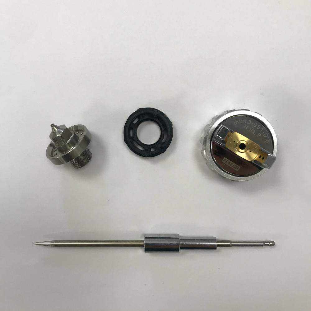 Форсунка 0,8мм для краскопультов D-951-MINI HVLP ITALCO NS-D-951-MINI-0.8 Харків - зображення 3