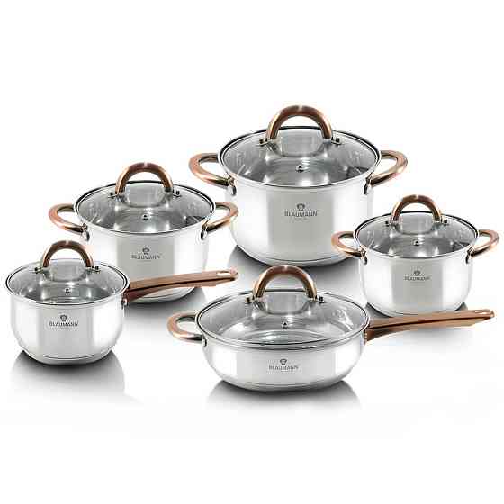 Набір посуду 10 предметів Gourmet Line Blaumann BL-3420 Київ
