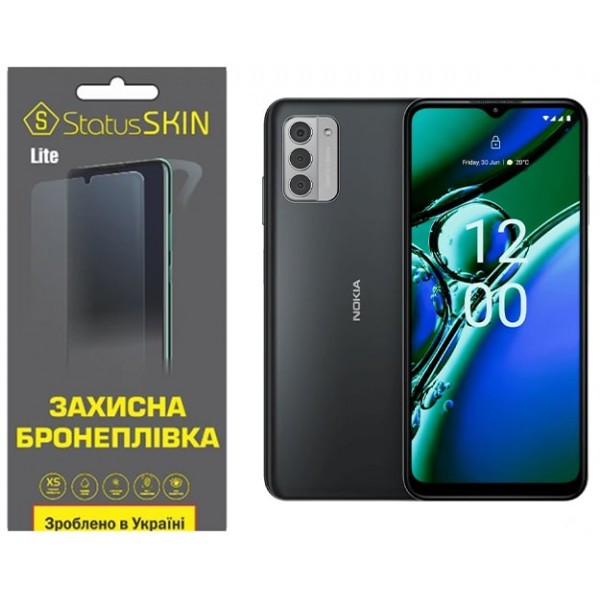 Поліуретанова плівка StatusSKIN Lite для Nokia G42 5G Глянцева (Код товару:33534) Харьков - изображение 3