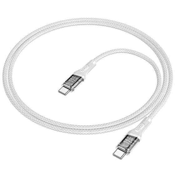 Дата кабель Hoco U111 Discovery Edition Type-C to Type-C 60W (1.2m) Херсон
