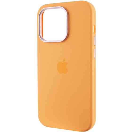 Чехол Silicone Case Metal Buttons (AA) для Apple iPhone 14 Pro Max (6.7") Херсон