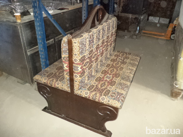 Лавочки мягкие, уголки деревянные Київ - зображення 1