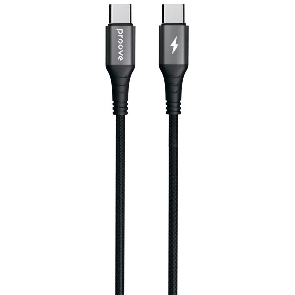 Кабель Proove WireX Type-C to Type-C 60W 2m Black (CCWX60002221) Харків - зображення 1