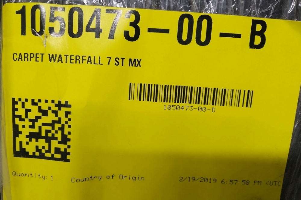 1Ковровое покрытие 3-го ряда сидений Tesla model X 1050473-00-E Київ - зображення 3