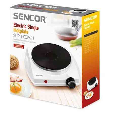 Электроплита Sencor SCP1503WH-EUE4 1500 Вт белая Киев