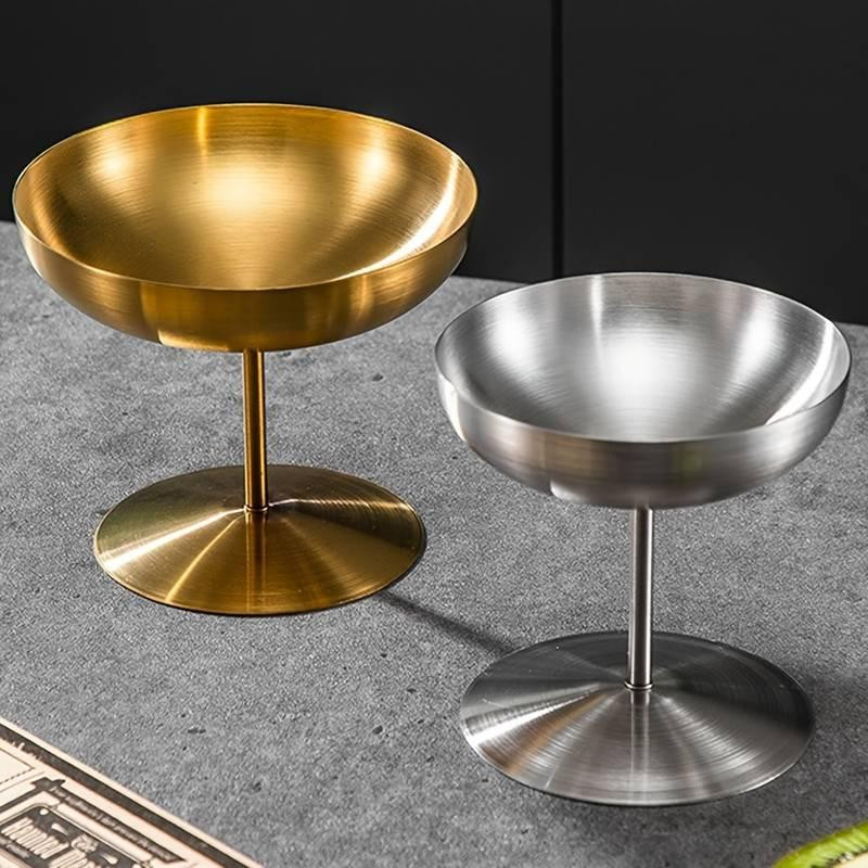 Чаши Leeseph для закусок и десертов золото 2шт по 150мл Одеса - зображення 5