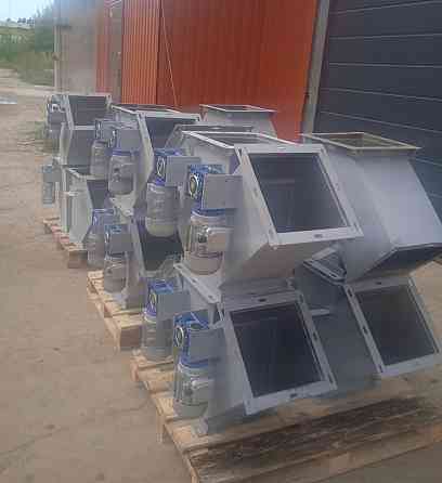 Клапан перекидной ручной КОР 300х300 , клапан перекидной для зерна Київ