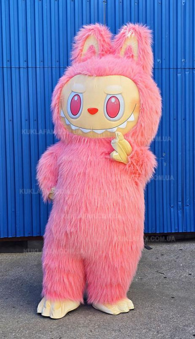Надувний костюм персонажа Лабубу (Labubu) — увага гарантована! Київ - зображення 2