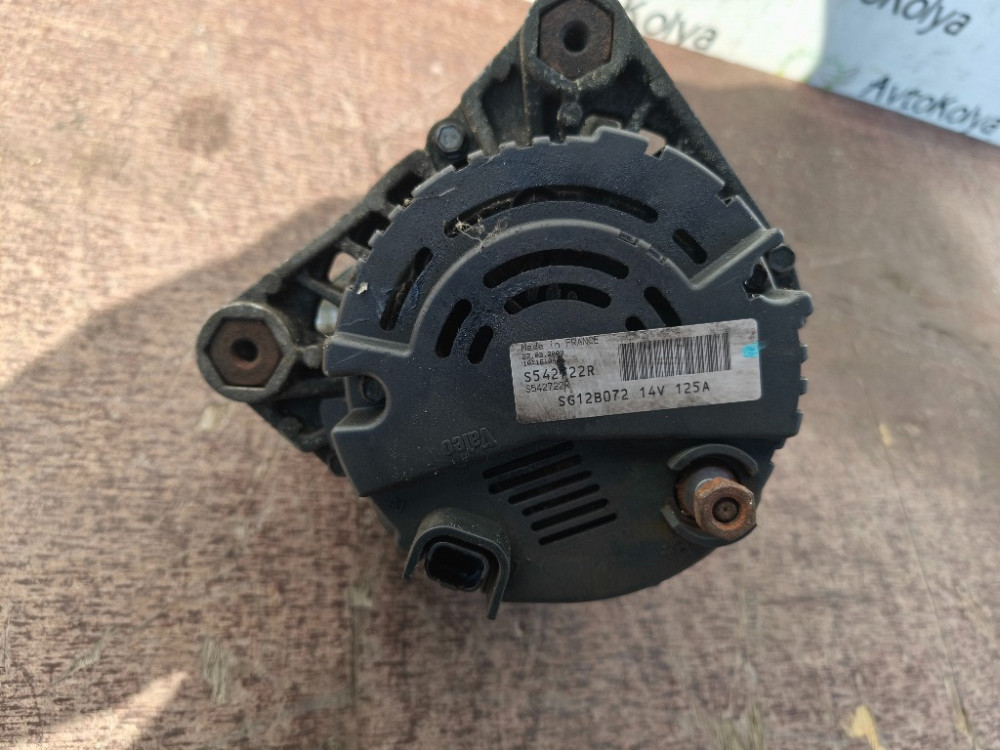 Генератор 125A Renault Laguna 1.9 dci 2001-2007 (7711134329) Ковель - изображение 4