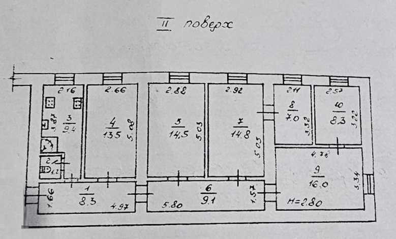продажа 5-к квартира Одесса, Хаджибейский, 62000 $ Одеса - зображення 9