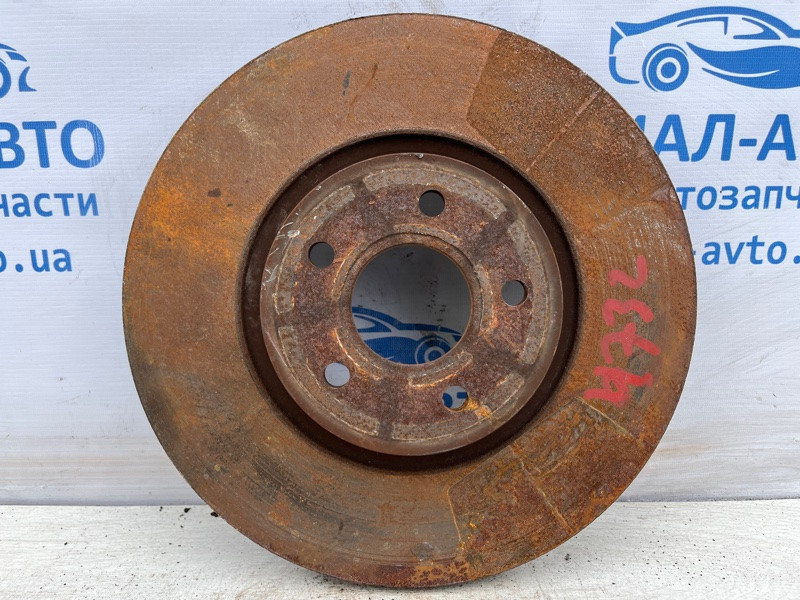 Диск тормозной передний Ford Escape 3 2.0 БЕНЗИН ENR90 2012 (б/у) Київ - зображення 3