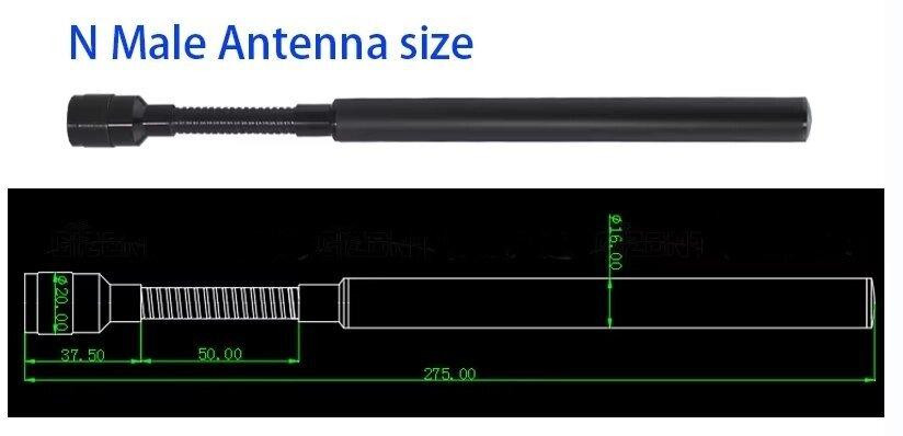 Антенна гибкая 870-930 МГц 4dBi 40 Вт, 27.5 см, всенаправленная, N-male разъем Днепр - изображение 4