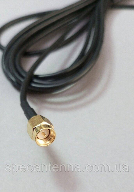 420-490 МГц антенна дипольная 5dBi, до 50W, SMA-male коннектор Днепр - изображение 4