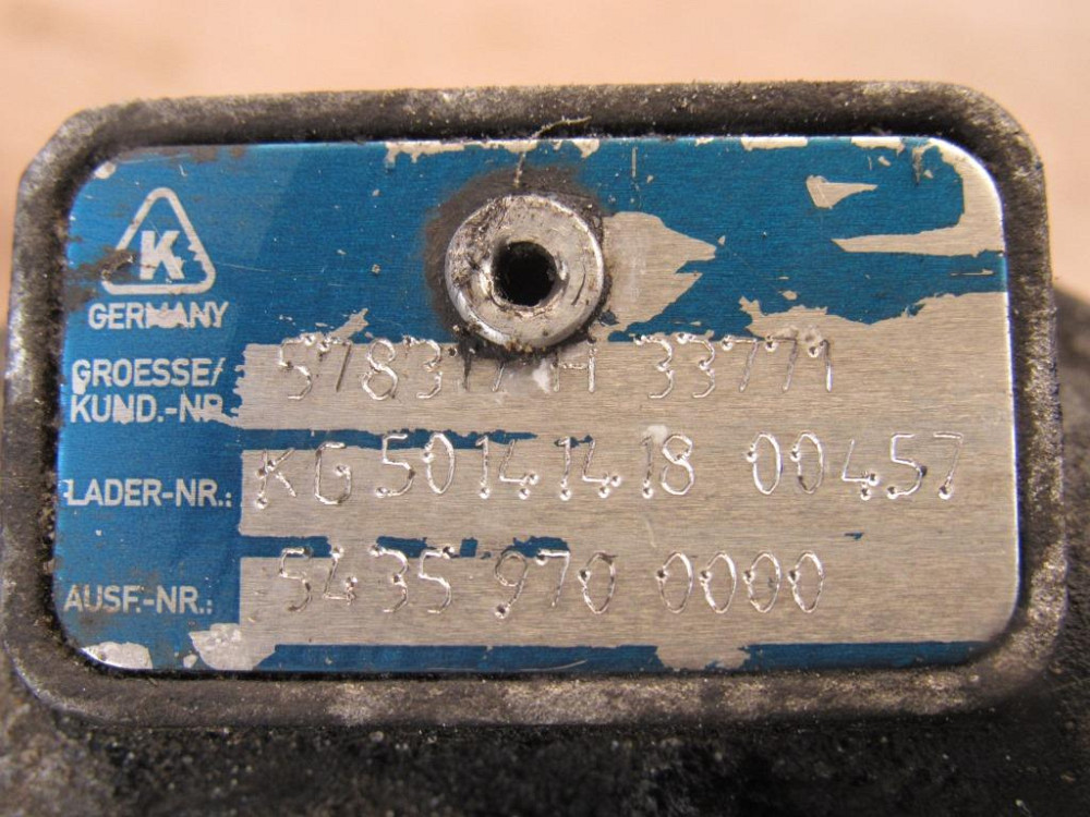 Турбина Renault Kangoo 1.5 dci 2001-2005 (578317H33771) Ковель - зображення 4