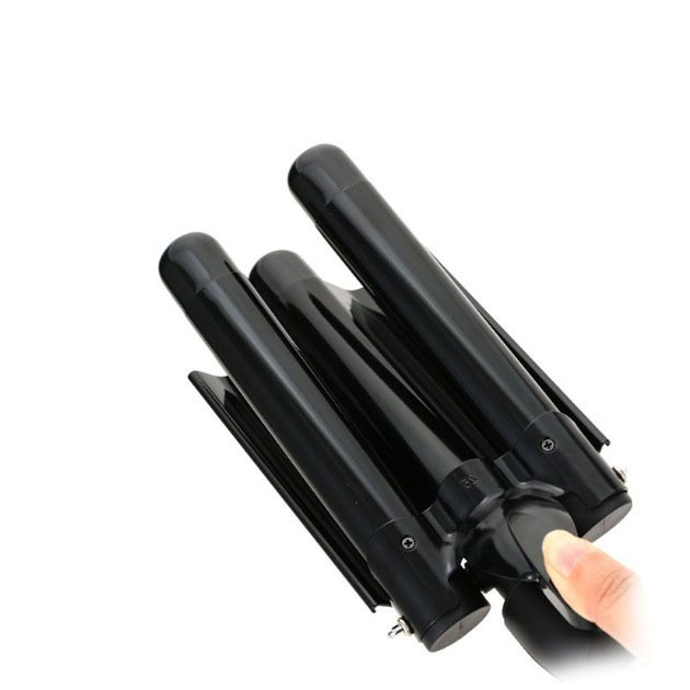 Потрійна плойка для завивки волосся VGR три хвилі діаметром 25 мм потужністю 125 Вт Львов - изображение 5