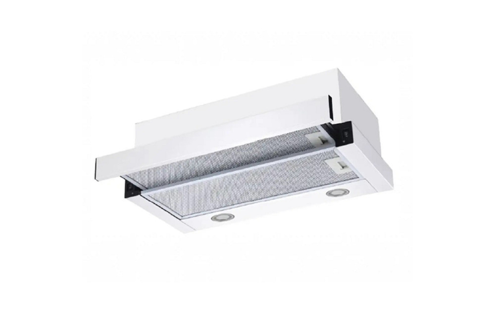 Вытяжка Grunhelm GVT 115 W 50 (телескопическая, 650 м3/ч, эмалированный металл, белая) Киев - изображение 1