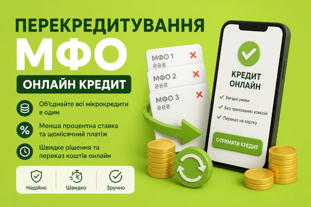 Фінансові труднощі? Перекрийте старі борги на вигідних умовах! Київ - зображення 1