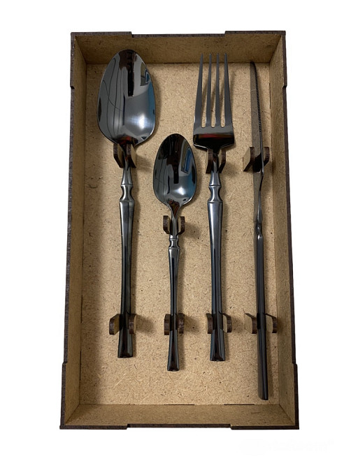 Набор столовых приборов Graphite (на 6 персон) Киев - изображение 7