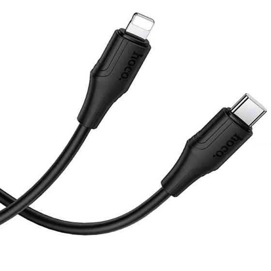 Дата кабель Hoco X124 Bien silicone Type-C to Lightning 27W (1m) Херсон