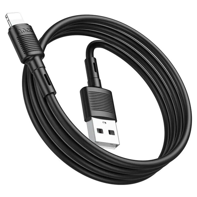 Дата кабель Hoco X83 Victory USB to Lightning (1m) Херсон - зображення 3