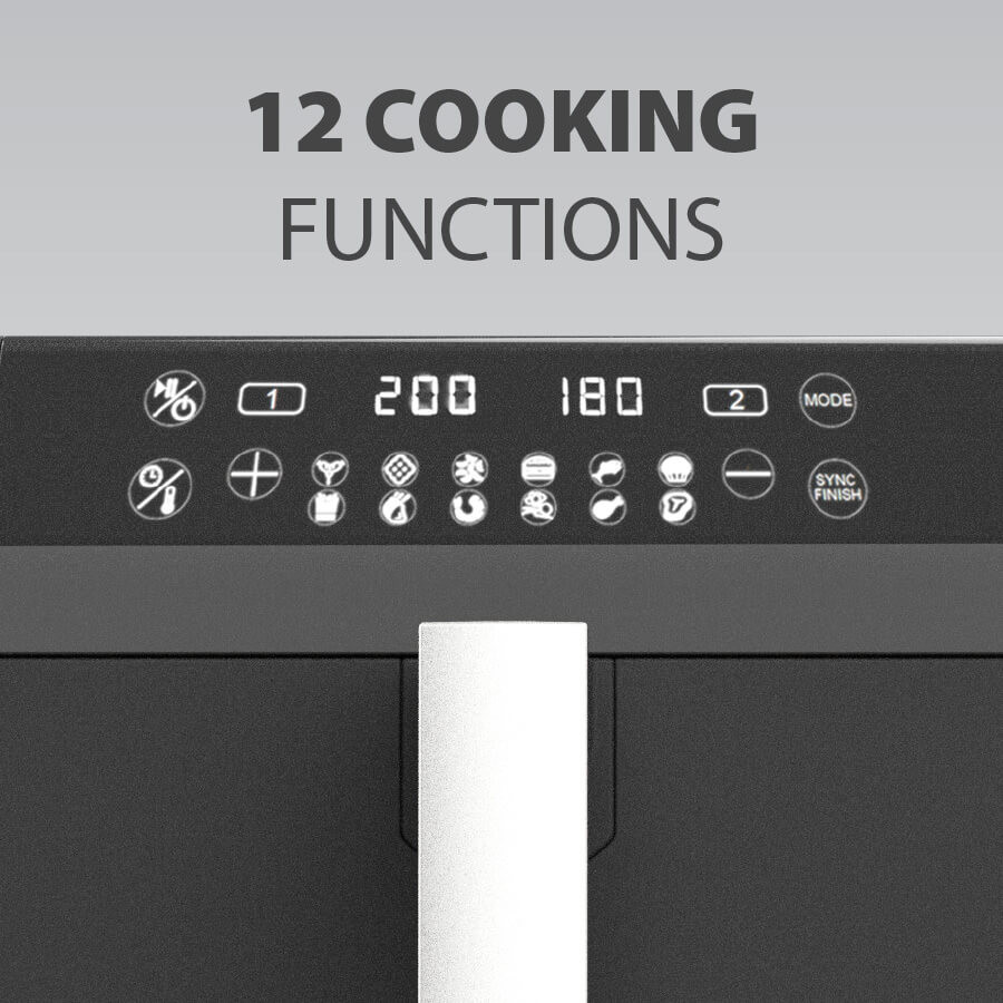 Аэрофритюрница Maestro MR-761 2400 Вт черная Киев - изображение 5