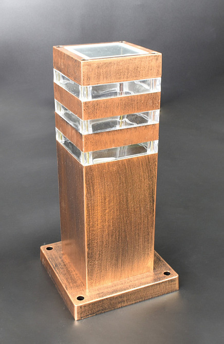 Вуличний ліхтар стовпчик 8024/30-bg Золото зістарене 29х14х14 см. Киев - изображение 1