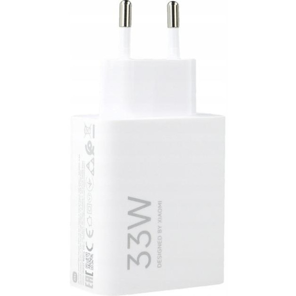 Мережевий зарядний пристрій Xiaomi Mi 33W Charging Combo (Type-A)  + cable Type-C White (BHR9956EU)  Харків - зображення 2