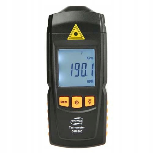 Тахометр бесконтактный (2,5-99999 об/мин) BENETECH GM8905 Харків - зображення 9
