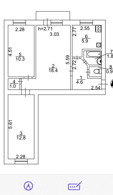 продажа 3-к квартира Киев, Шевченковский, 48399 $ Київ - зображення 7