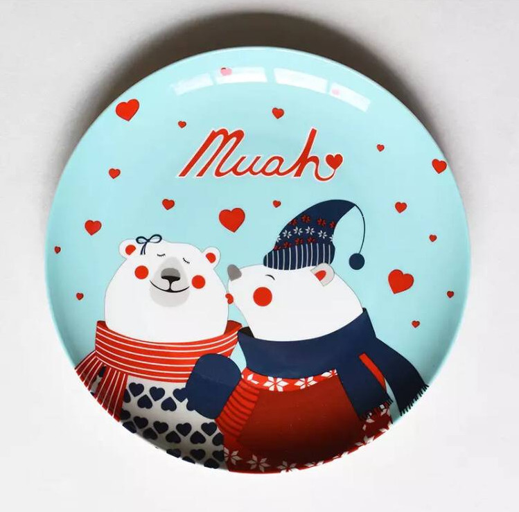 Тарілка десертна Новорічна Merry Christmas 5 9017 20 см Киев - изображение 1