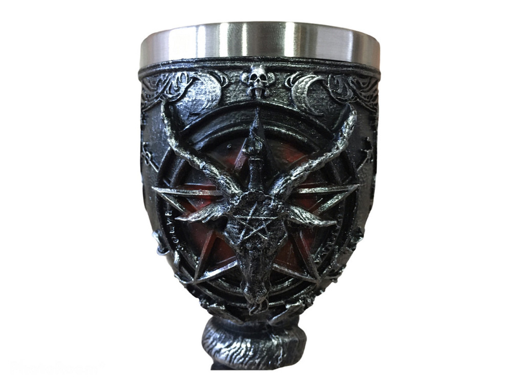 Бокал для Вина Бафомет Игра Престолов Кубок Гота Подарок (код 00495) Київ - зображення 1