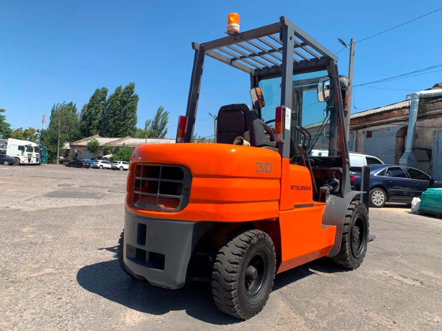 Навантажувач вилковий Mitsubishi на 15 великих нових колесах пневмо, с наработкой 6581 м/ч. Днепр - изображение 3