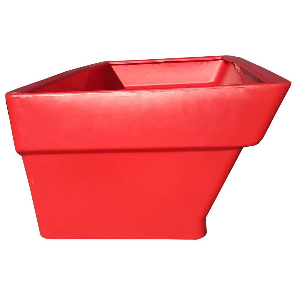 Грядка пластиковая 210 л красная Київ - зображення 5