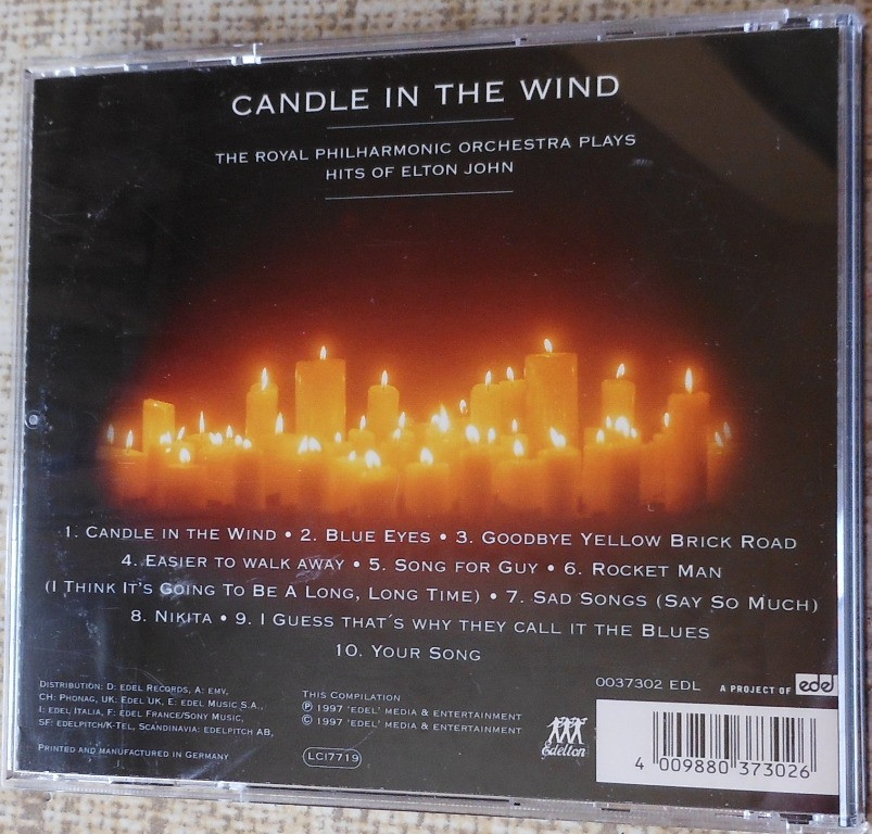 CD Elton John - Royal Philharmonic Orchestra Вінниця - зображення 3