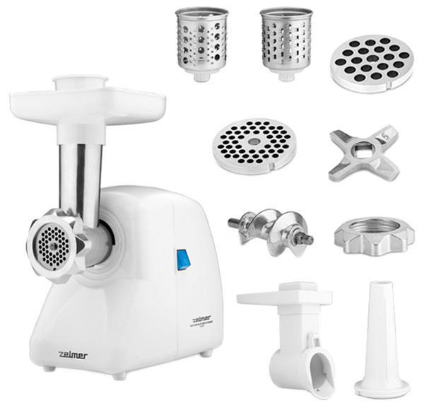 Мясорубка электрическая Zelmer ZMM2854B 1300 Вт Київ - зображення 3