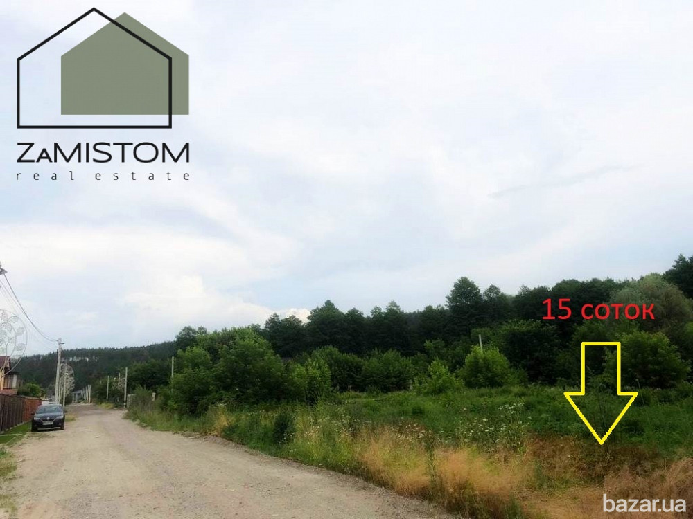 Продаж ексклюзивної ділянки під житлове будівництво 15 соток в с. Гнідин Київська область . 14 км ві Бориспіль - зображення 1