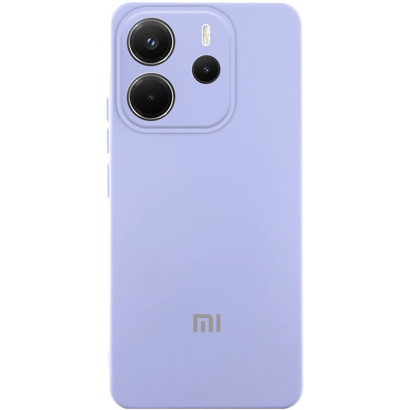 Чехол Silicone Cover Lakshmi Full Camera (AA) with logo для Xiaomi Redmi Note 14 4G (Int. version) Херсон - изображение 1