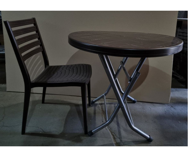 Стіл Барі Q складний круглий д.80 см Дніпро - зображення 5