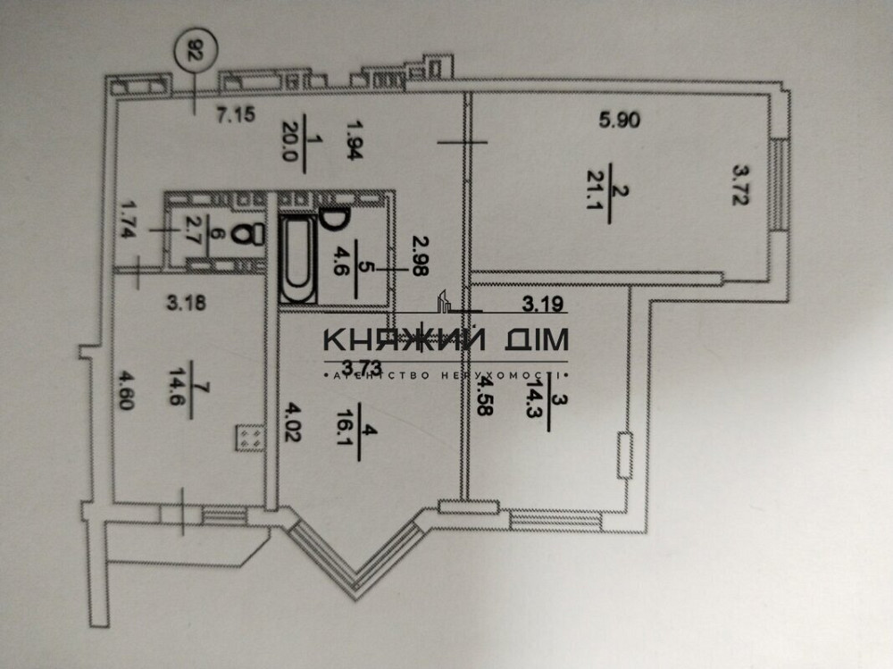Оренда 3-к.кв. біля парку Партизанської Слави на вул. Бориспільська 4. Дарницький р-н Київ - зображення 10