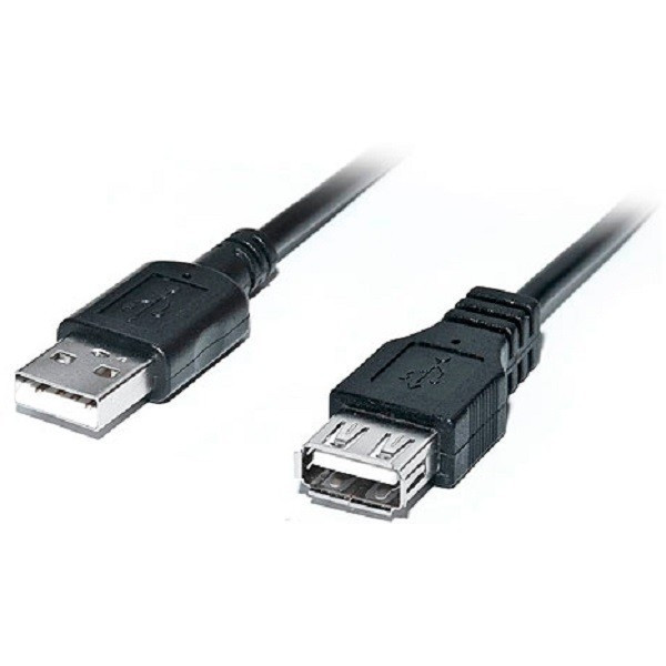 USB подовжувач REAL-EL Pro USB2.0 AM to AF 2m Black (EL123500028) Харків - зображення 6