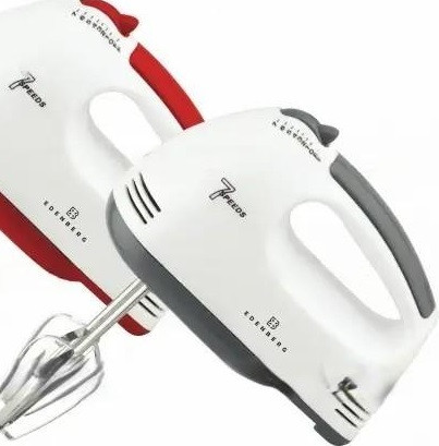 Миксер ручной Edenberg EB-63331-Grey 200 Вт серый Київ - зображення 1