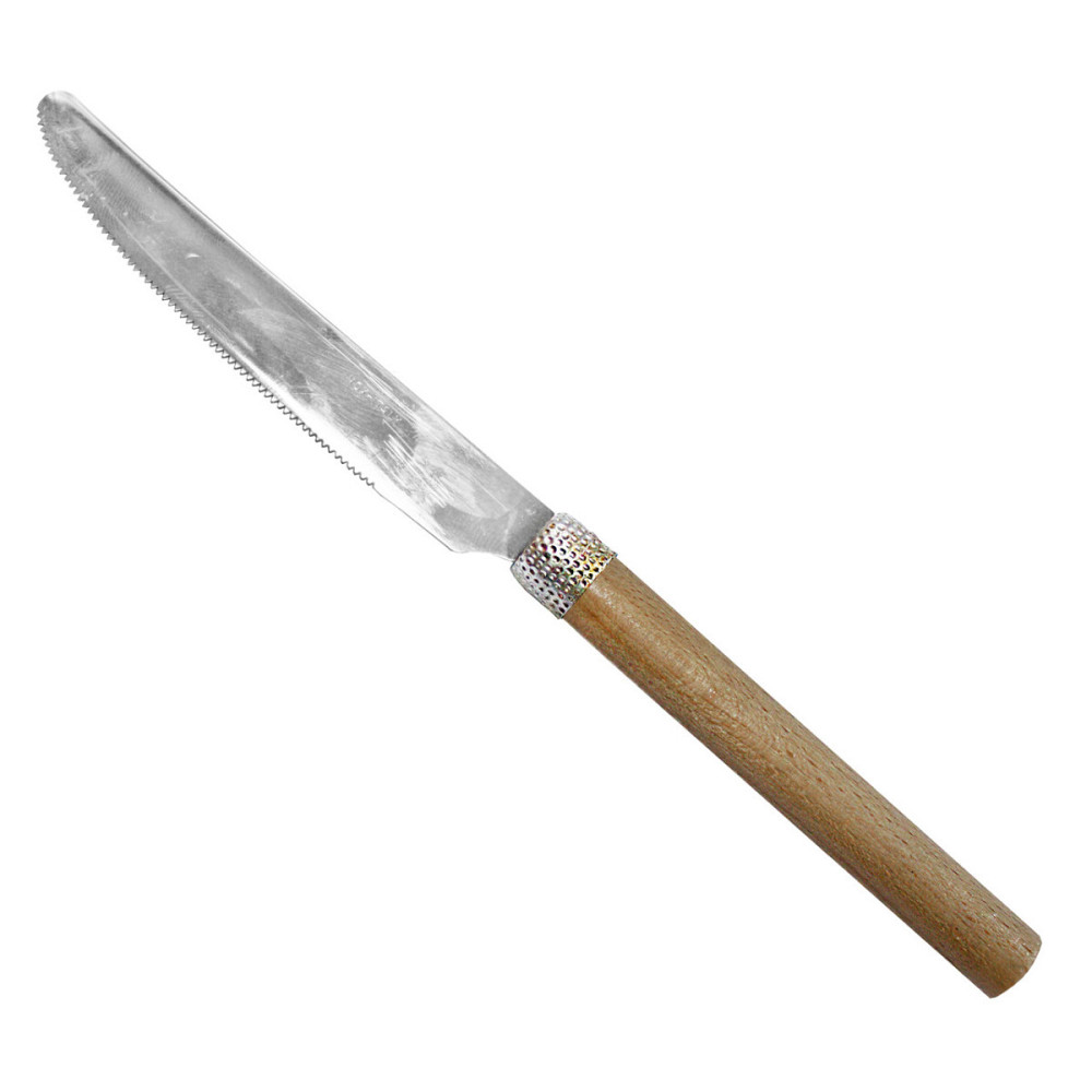 Ніж столовий Mazhura Beech Wood MZ-466736 18 см Київ - зображення 1